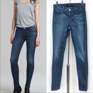 J brand cigarette leg super skinny 28 delirium